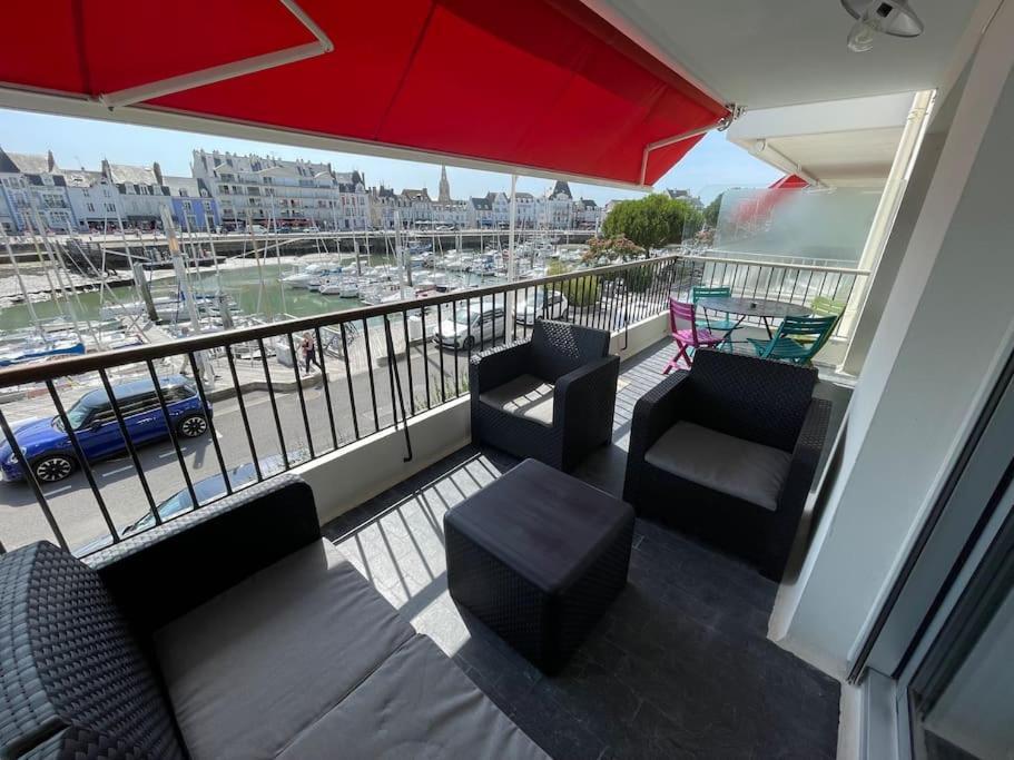 Bel Appartement Spacieux Et Lumineux Sur Le Port La Baule Екстериор снимка